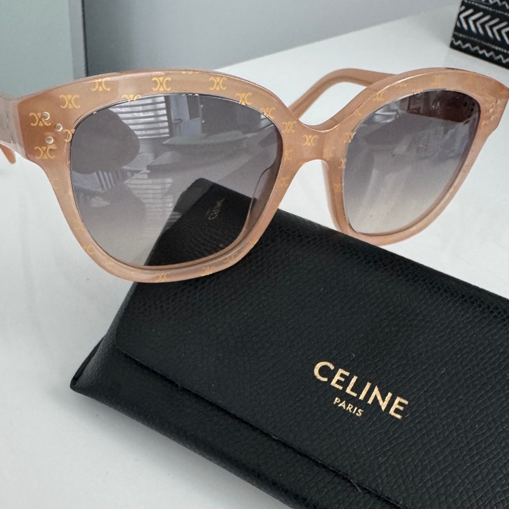 Celine Gold Logo Women’s Sunglasses